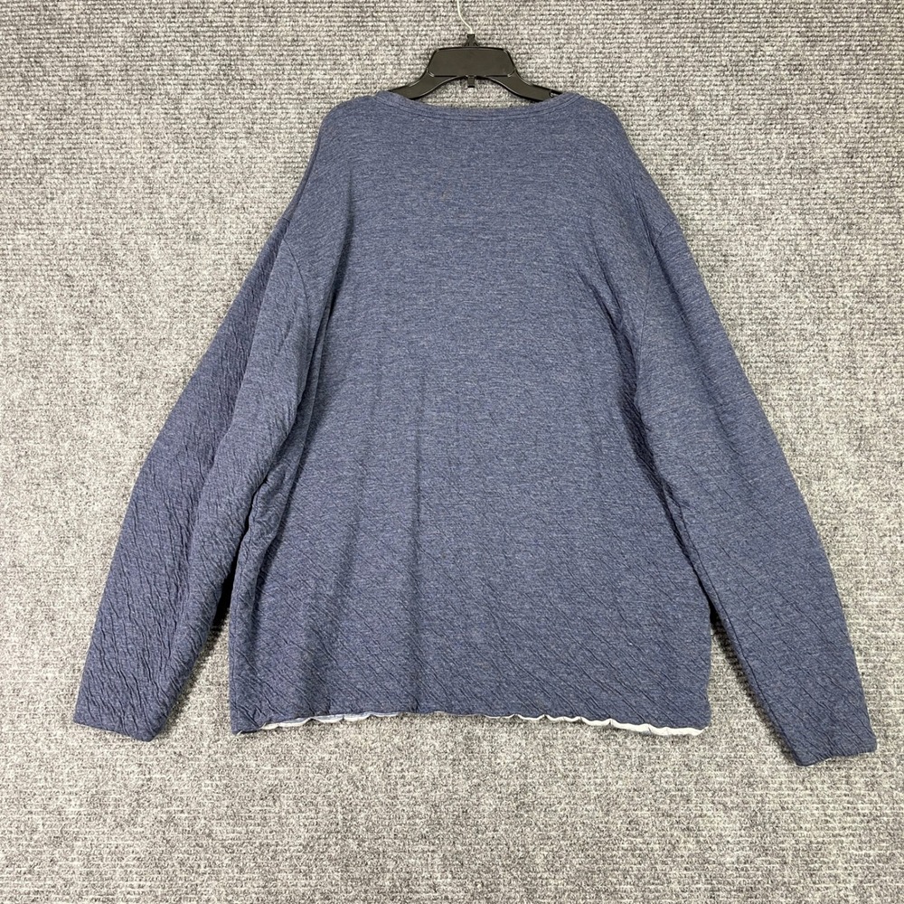 Faherty Cloud Reversible Shirts Striped Textured … - image 3